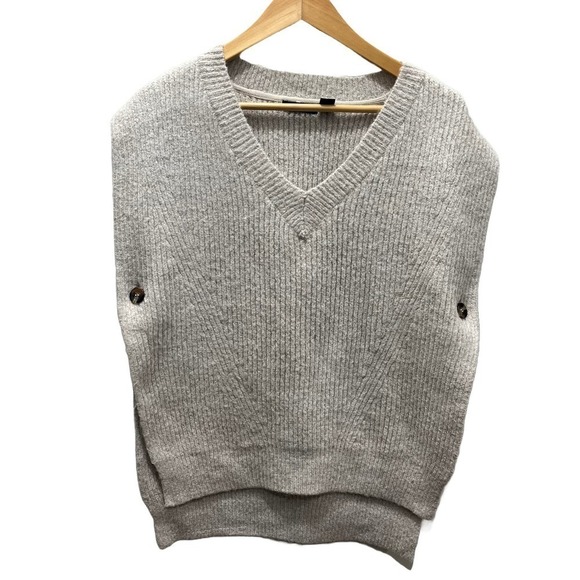 RDI Cream V Neck Vest Small - Picture 1 of 6